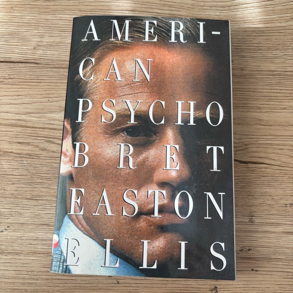 American Psycho Book by Bret Easton Ellis